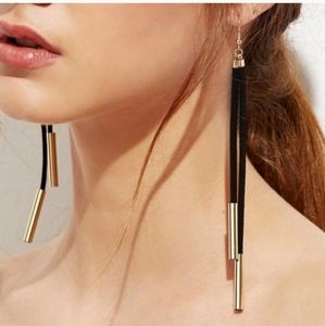 *Callie** Suede Cord Earrings